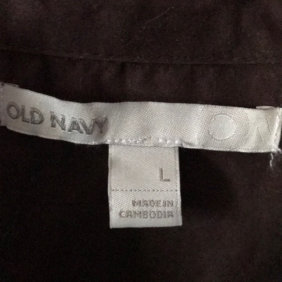 ✅Old Navy Semi Sheer Button Down Shirt - Picture 3 of 5